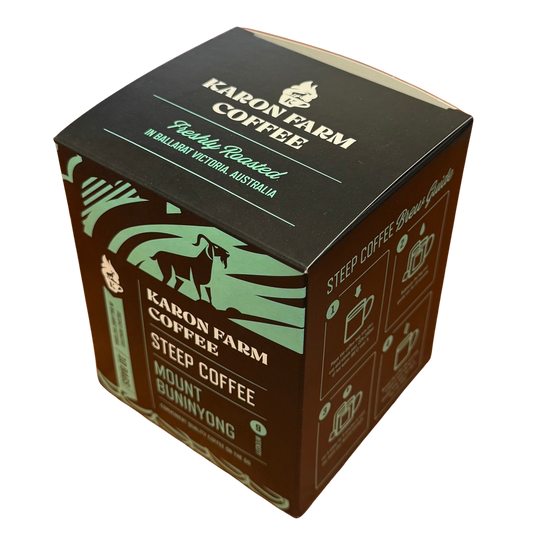 Steep Coffee Bags x 10 - Mount Buninyong Blend