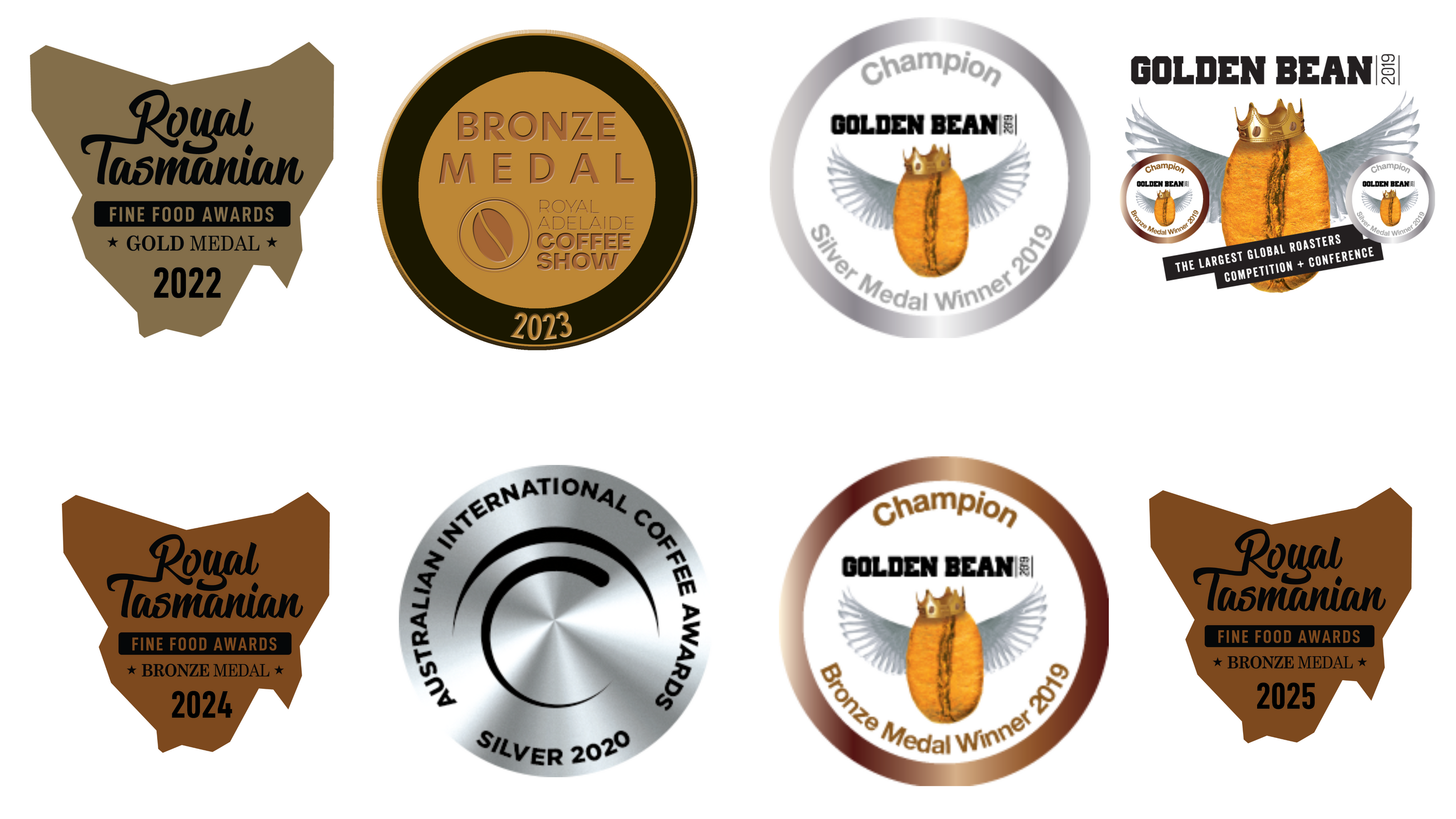 Various awards won by karon farm coffee