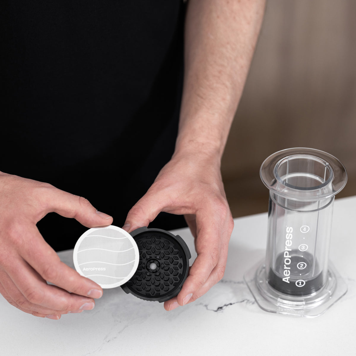 AeroPress Clear lifestyle