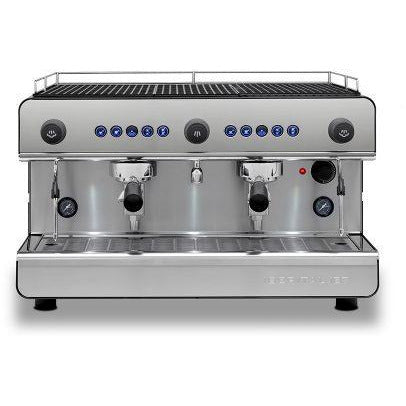Black Silver Espresso machine Iberital 2 group