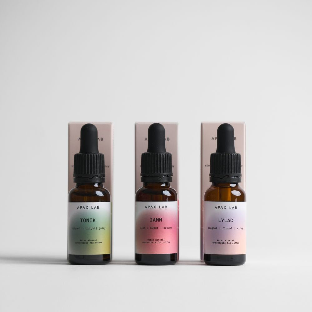 APAX LAB Apax Nano Box Set, three 20mL dropper bottles TONIK JAMM LYLAC