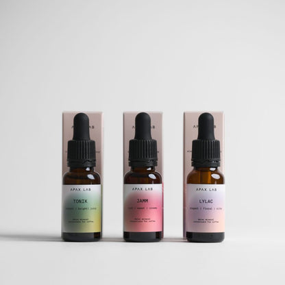 APAX LAB Apax Nano Box Set, three 20mL dropper bottles TONIK JAMM LYLAC