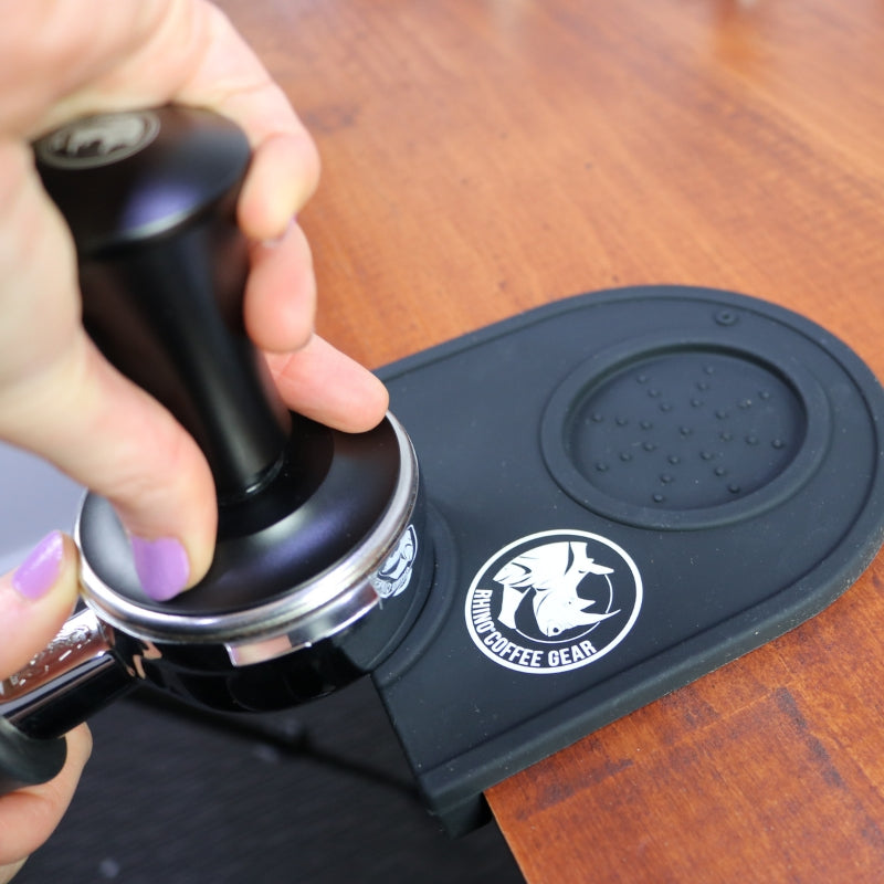 Rhino self-levelling tamper held in the hand