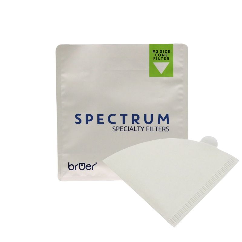 Bruer Spectrum Cone Shape Paper Filter #2 - 100pk