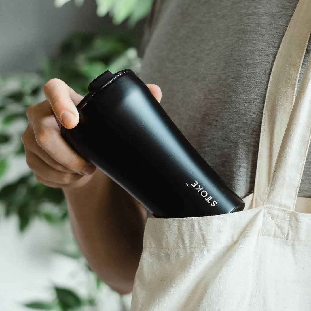 Sttoke 12oz - Ceramic Reusable Shatterproof cup