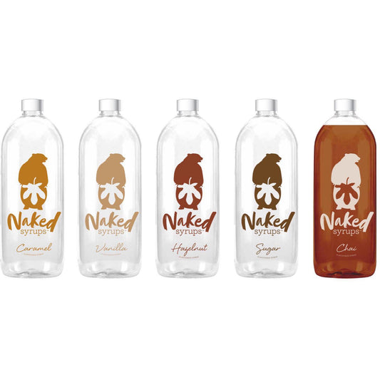 Naked Syrups Ballarat chai vanilla caramel sugar hazelnut