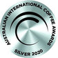 Silver medal AICA 2020 Ballarat Coffee best