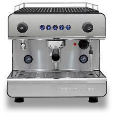 Black Silver Espresso machine Iberital 1 group