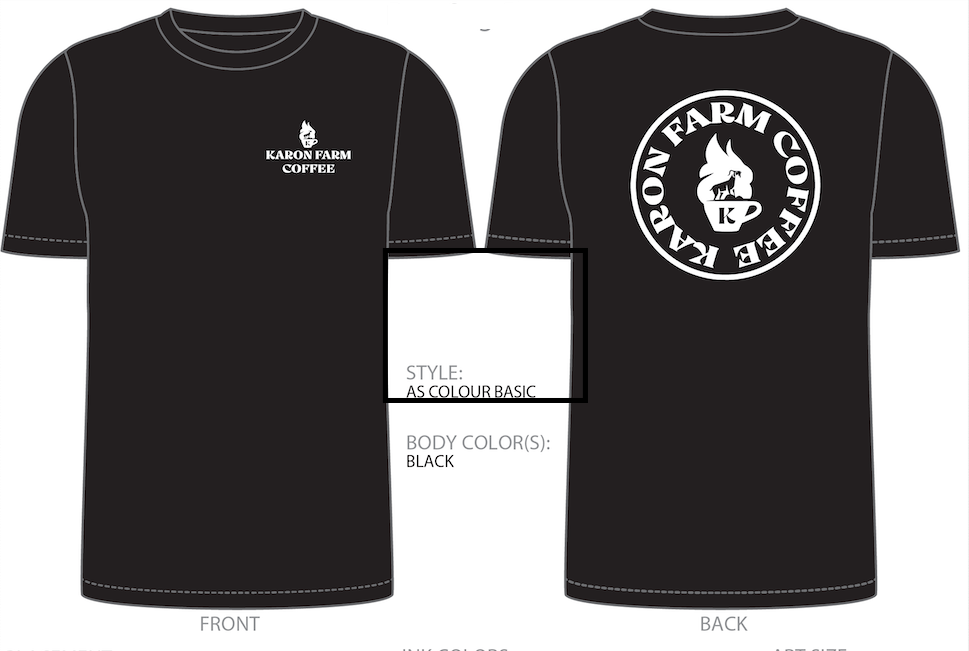 Classic Black logo T'Shirt