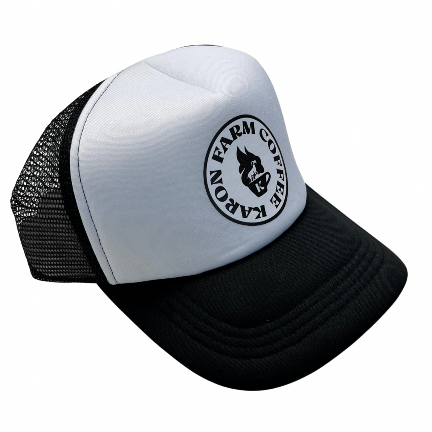 Trucker Hat - Black & White