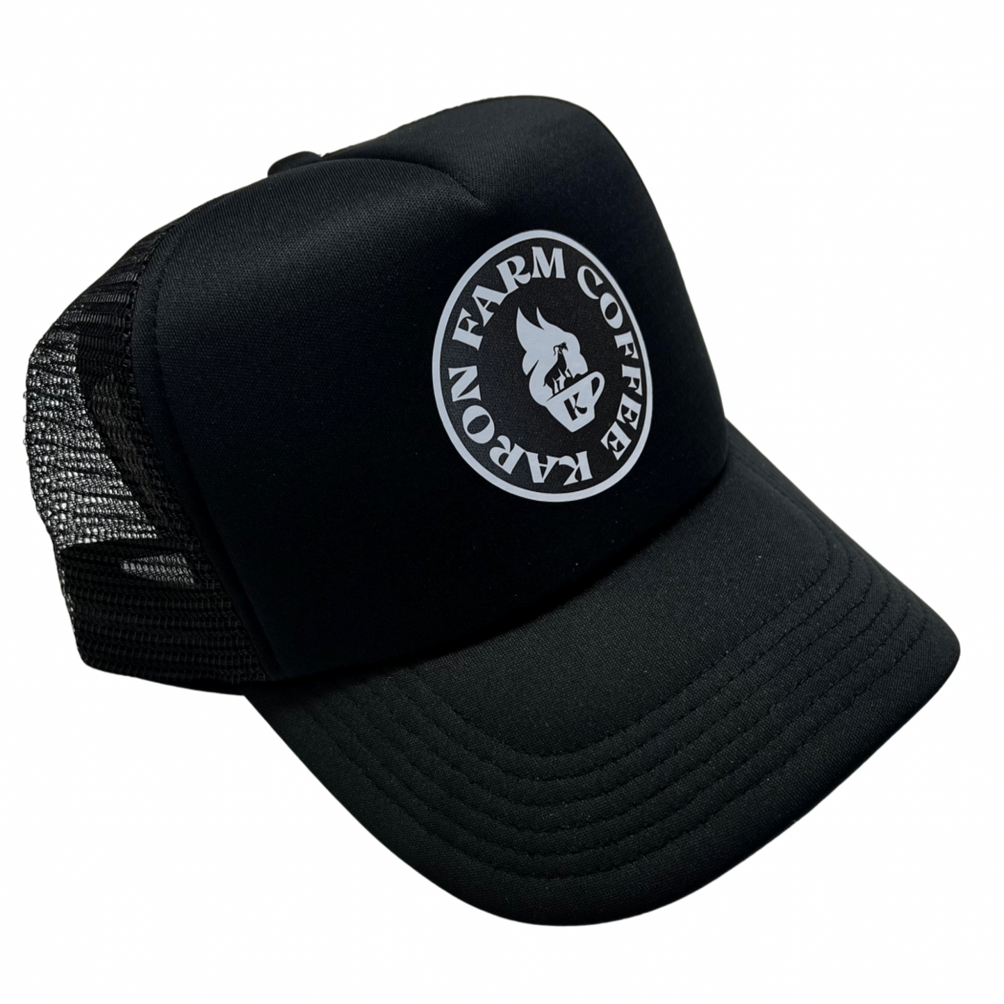 Trucker Hat - Black & White