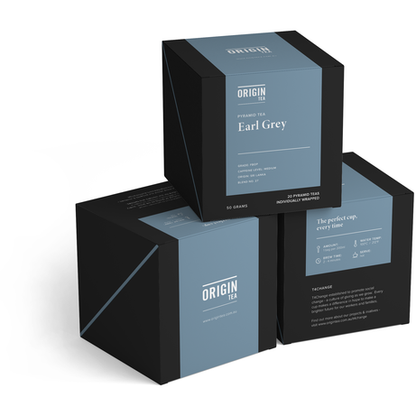 Earl Grey Tea - Pyramid Tea Bags - Origin Tea